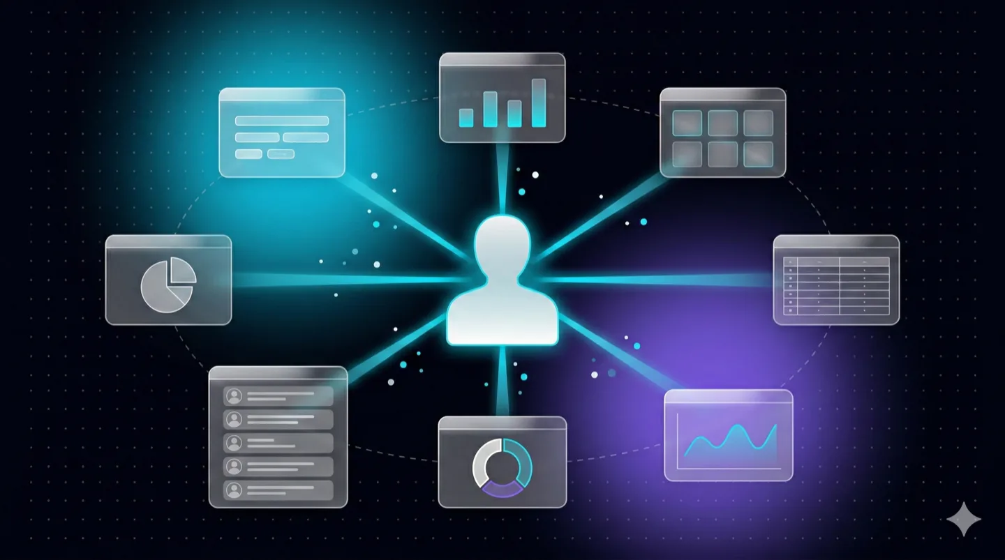 You are the bottleneck between every tool